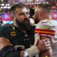 NFL's Jason Kelce Regretfully Jokes He "Abandoned" His Wife 4 Days After She Gave Birth