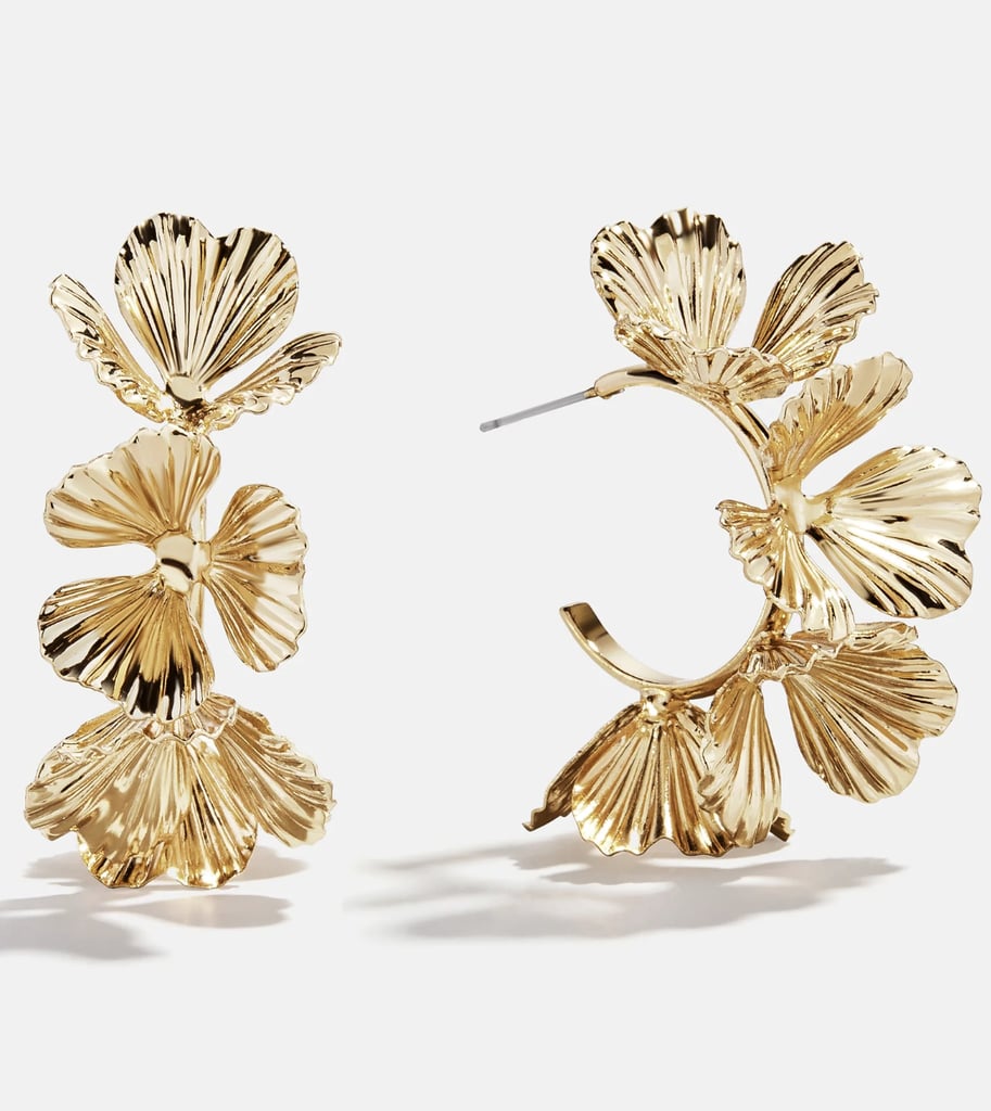 Baublebar Fiorella Gold Floral Earrings