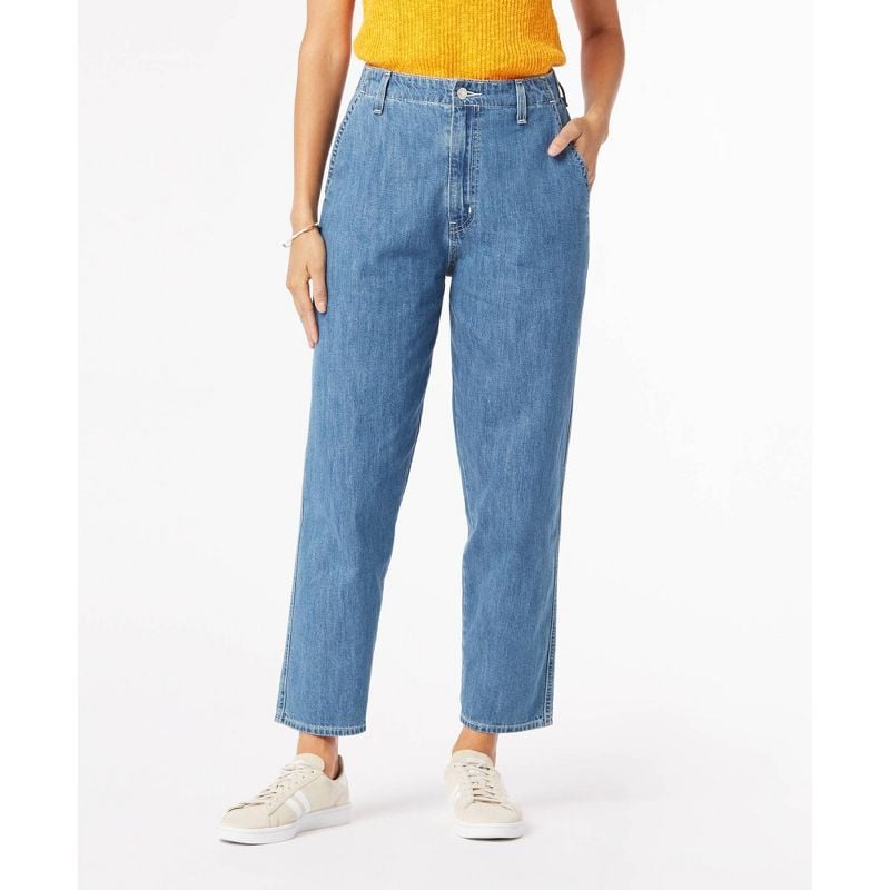 Denizen From Levi's Women's High-Rise Loose Fit Taper Jeans | The 15 Best  Target Jeans That'll Get Mistaken For Designer Denim | POPSUGAR Fashion  Photo 16