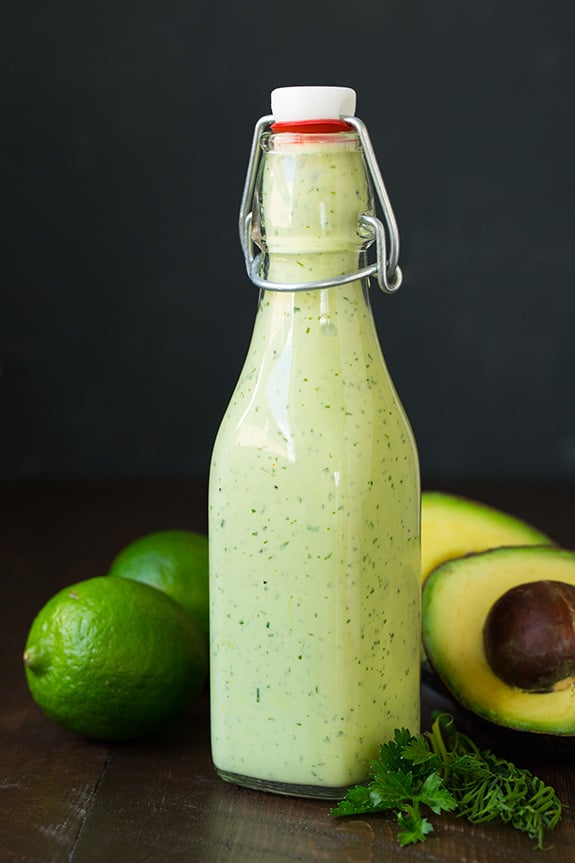 Avocado Greek Yogurt Ranch Dressing