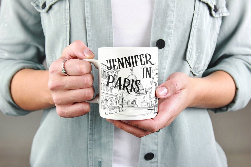 Personalized Paris Mug