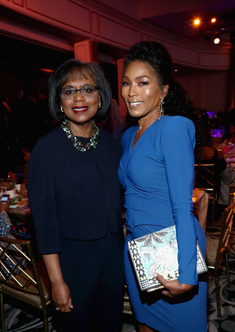 Anita Hill and Angela Bassett