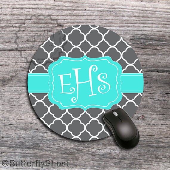 Monogrammed Mousepad