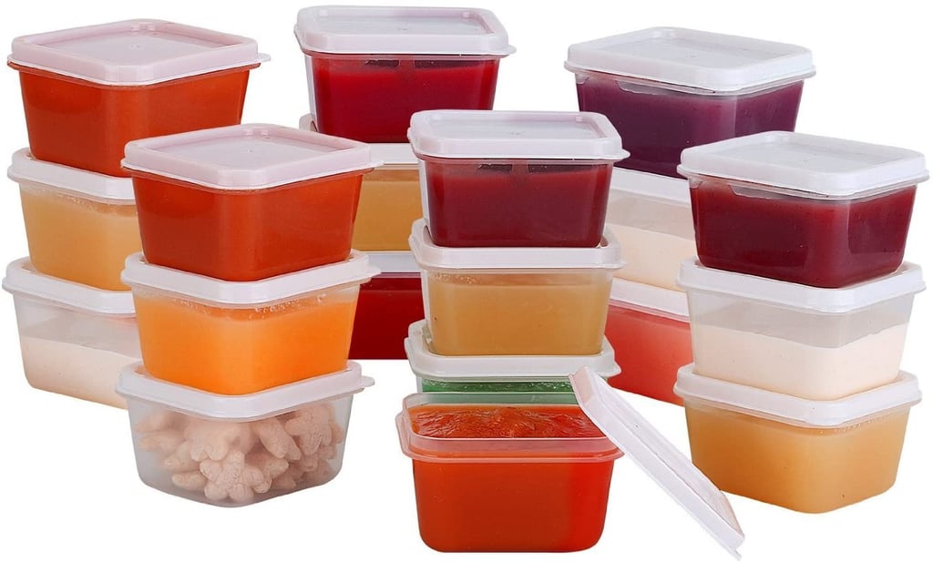Small Containers For Snacks, Salad Dressings and Condiments