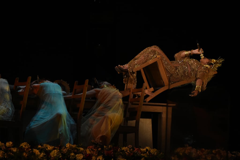 Beyonce Knowles at the 2017 Grammys