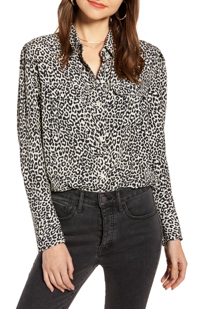 Something Navy Utility Blouse