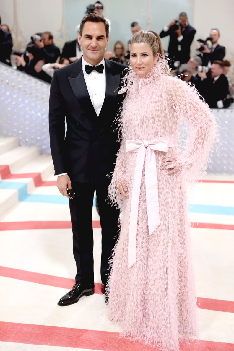 Roger and Mirka Federer at the 2023 Met Gala