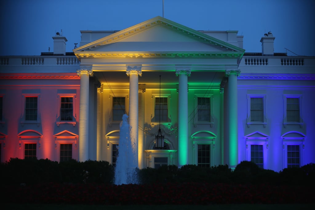 Rainbow White House | Pictures