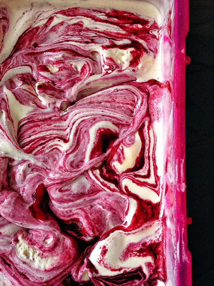 Blackberry Buttermilk Ice Cream