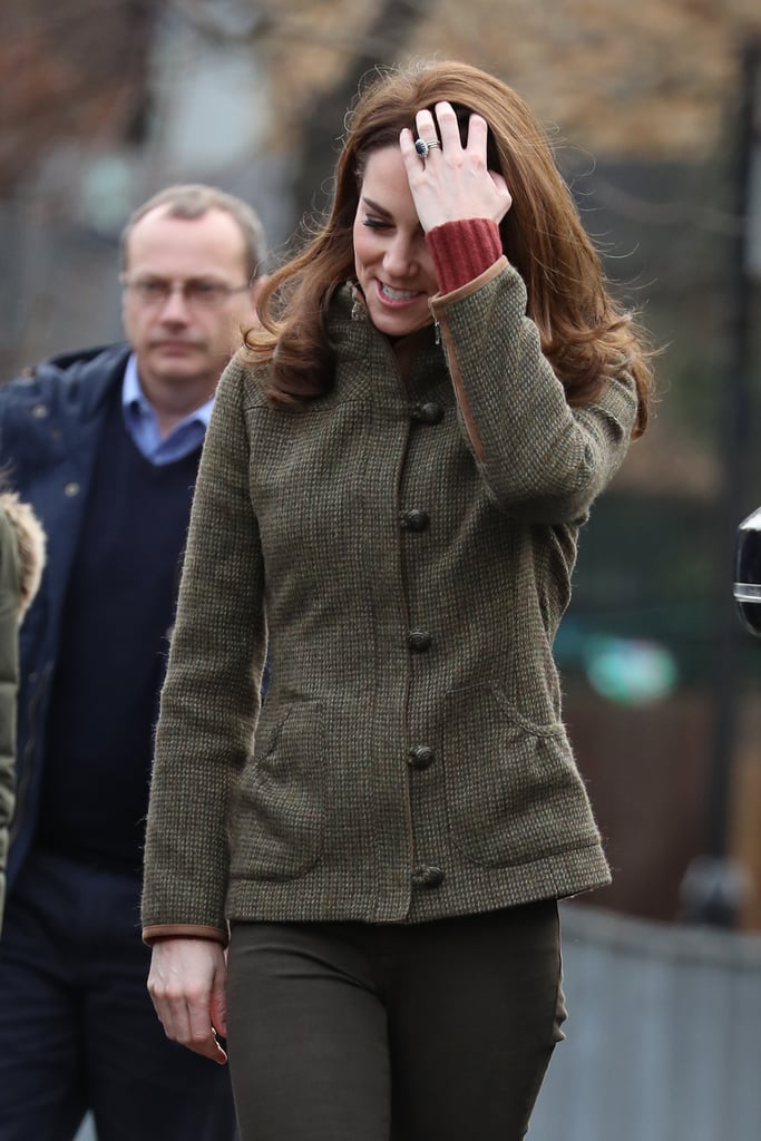 Kate Middleton Visits King Henry’s Walk Garden January 2019