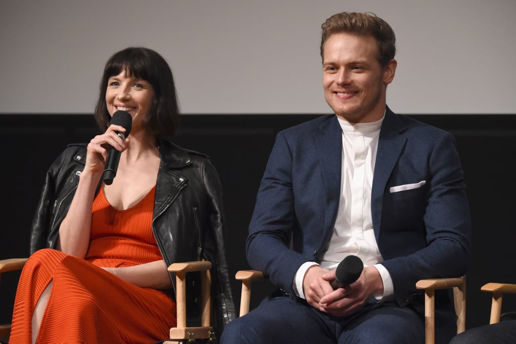 Sam Heughan and Caitriona Balfe Outlander Panel March 2018