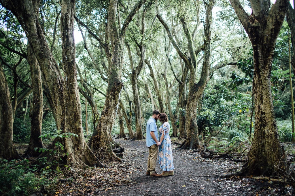 Hawaiian Jungle Engagement Shoot