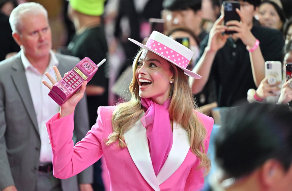 Margot Robbie Celebrates Birthday at Seoul Barbie Premiere