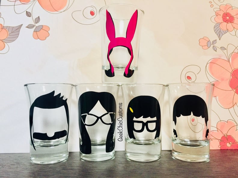 Belcher Family Shot Glasses