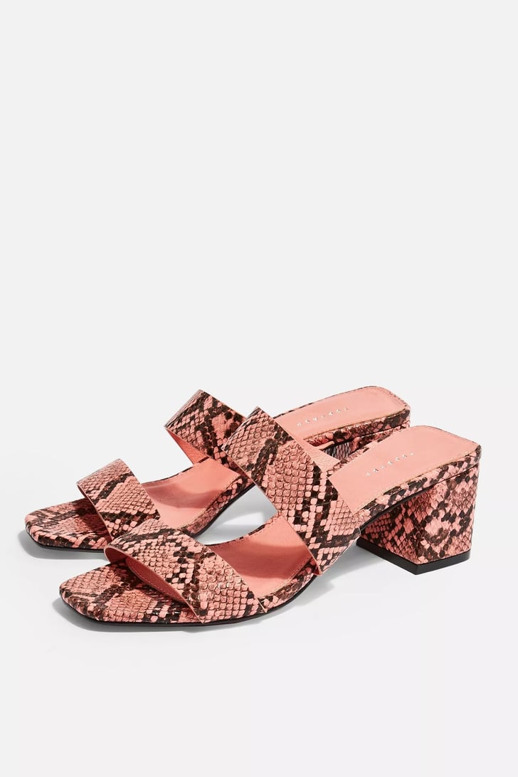 Topshop darla block heel sales sandal
