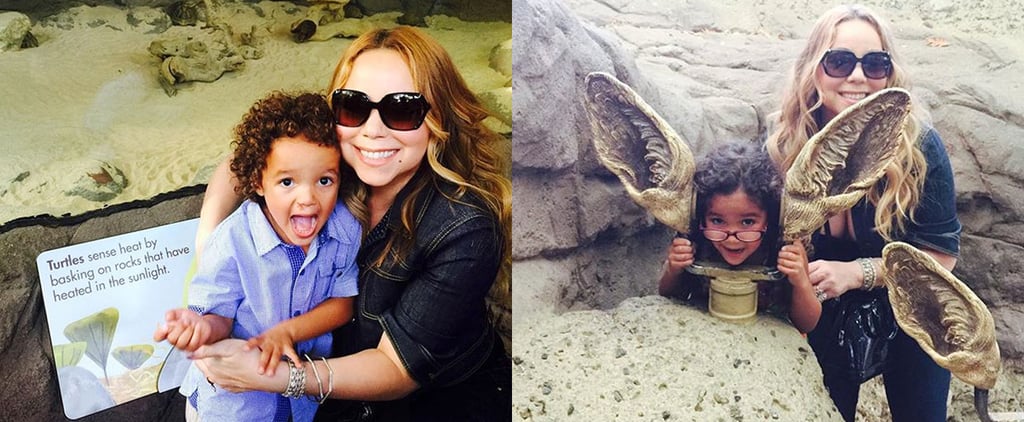 Mariah Carey Kids at Bronx Zoo Pictures