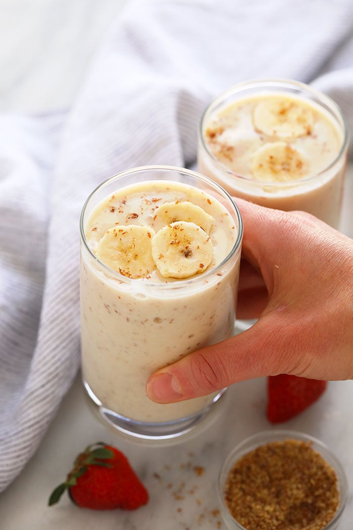 Banana Smoothie | 16 Kid-Friendly Smoothie Recipes Packed With Fruits and  Veggies | POPSUGAR Family Photo 8