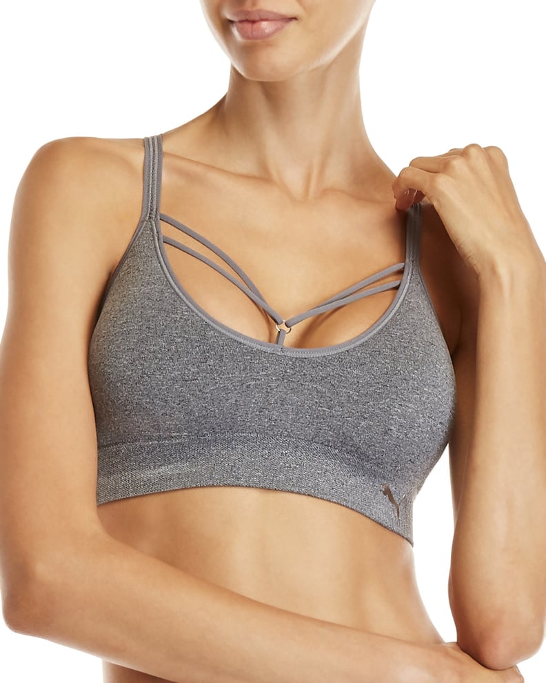 Puma Seamless Arrow Strappy Sports Bra