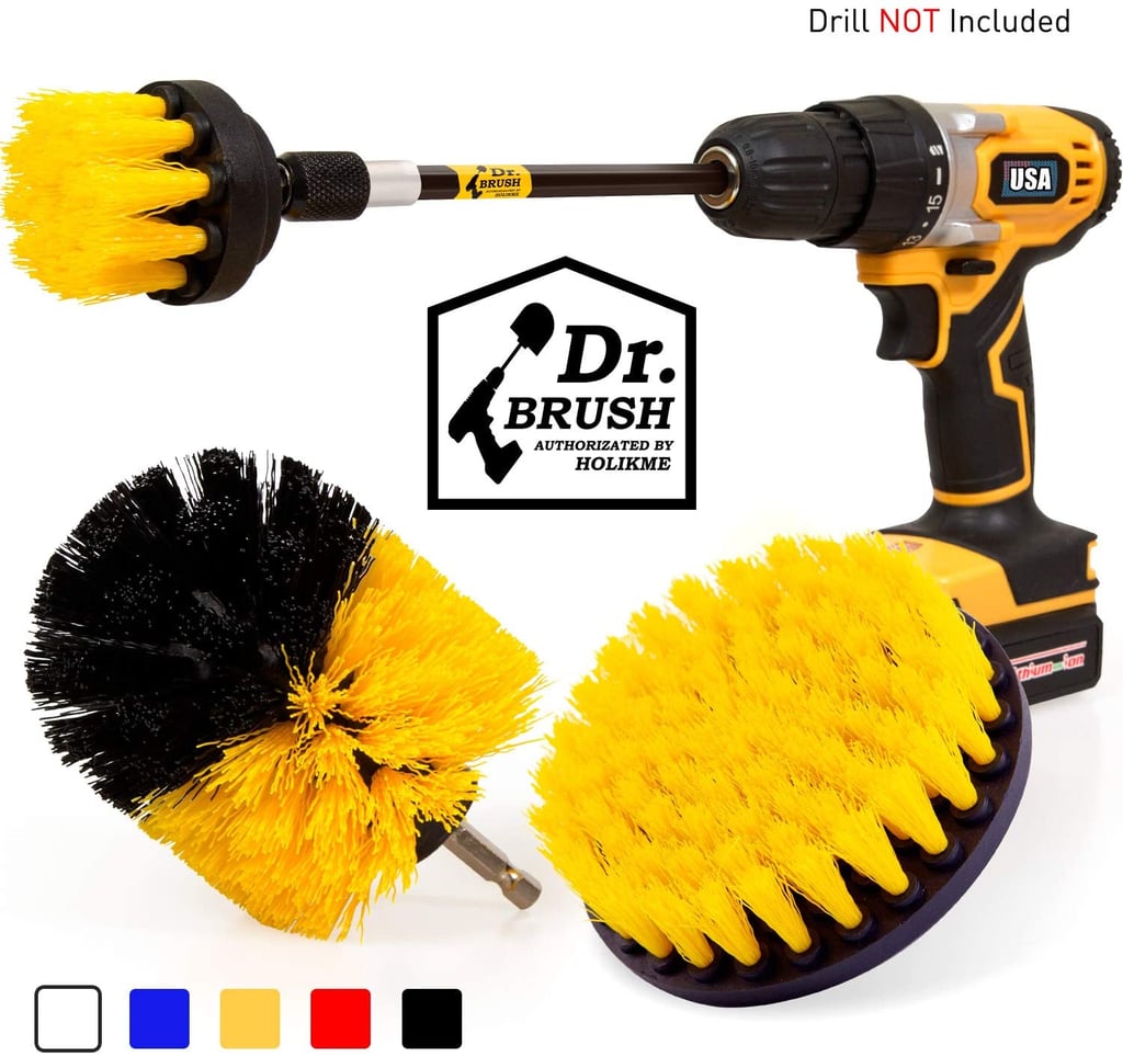 Holikme 4 Pack Drill Brush Power Scrubber Cleaning Brush Best Cleaning Products Found on