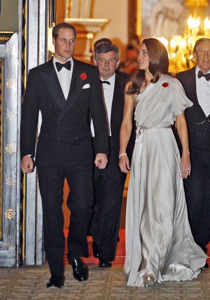 Kate wearing Jenny Packham in November 2011.