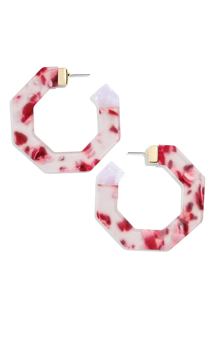 BaubleBar Diem Hoop Earrings