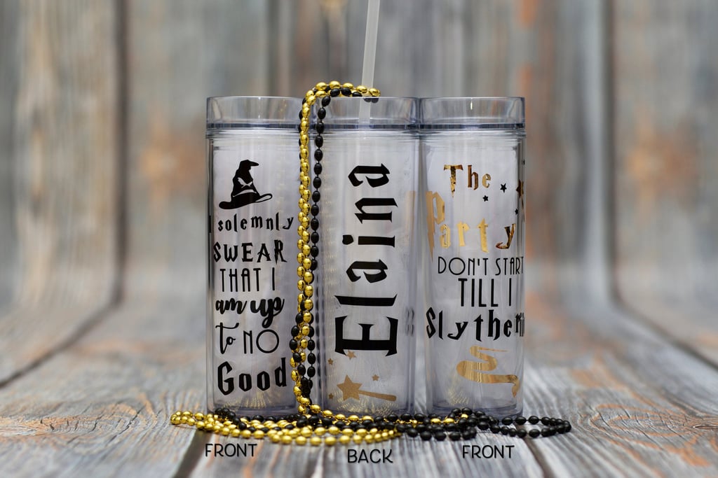 Harry Potter Bachelorette Custom Tumblers Harry Potter Bachelorette Party Decorations Popsugar Australia Love Sex Photo 21