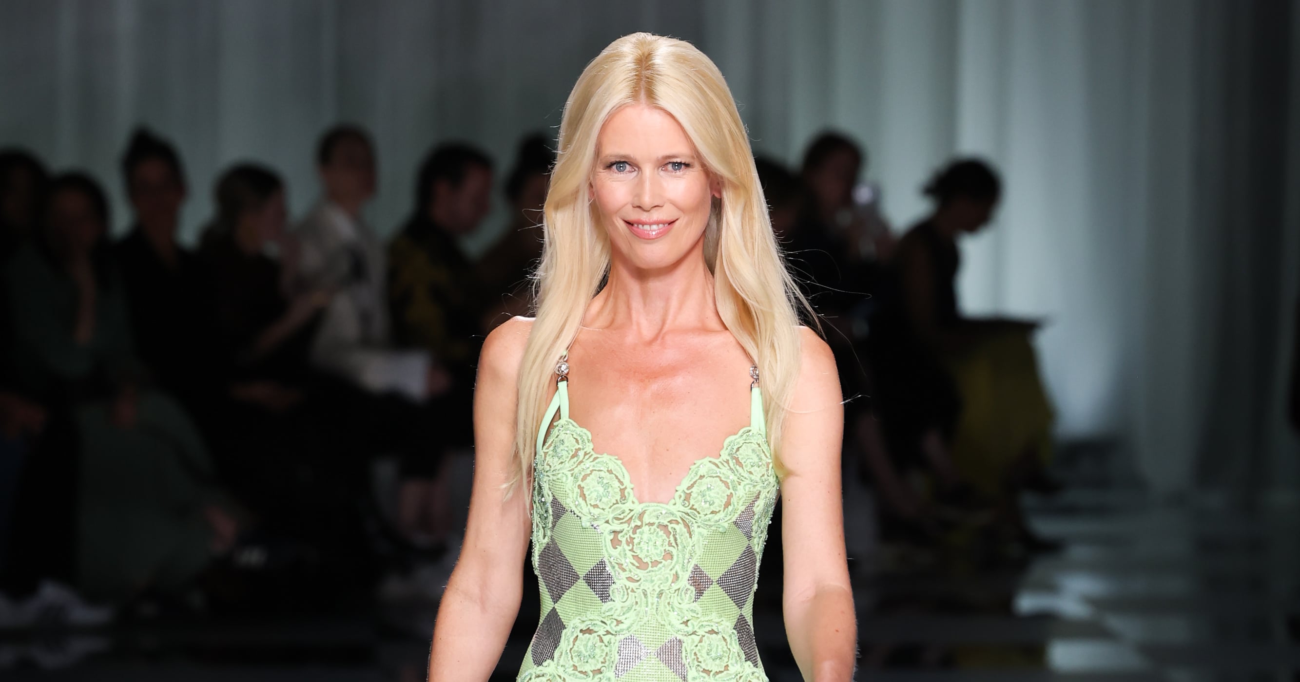 Versace couture fashion show: Paris wowed by show of chiffon-clad