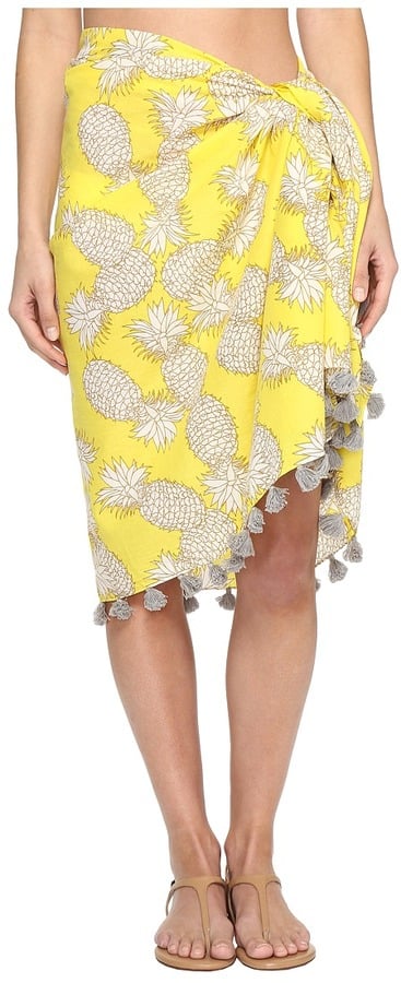 Who doesn't need a fun sarong for the pool or the beach?
San Diego Hat Company BSS1718 Woven Cotton All Over Pineapple Print Sarong with Tassels Women's Swimwear ($48, originally $52)