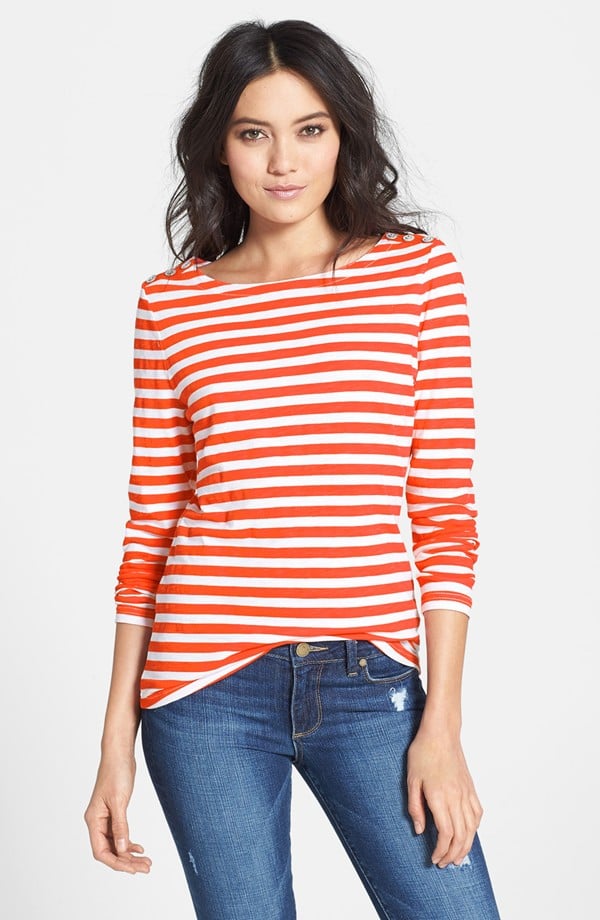 Hinge Striped Shirt Striped Clothing POPSUGAR Fashion Photo 6