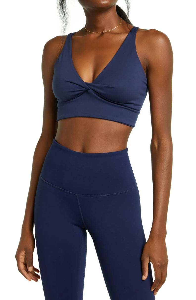 A Cute Sports Bra: Zella Twist Around Renew Sports Bra