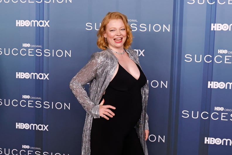 NEW YORK, NEW YORK - MARCH 20: Sarah Snook attends the Season 4 premiere of HBO's 
