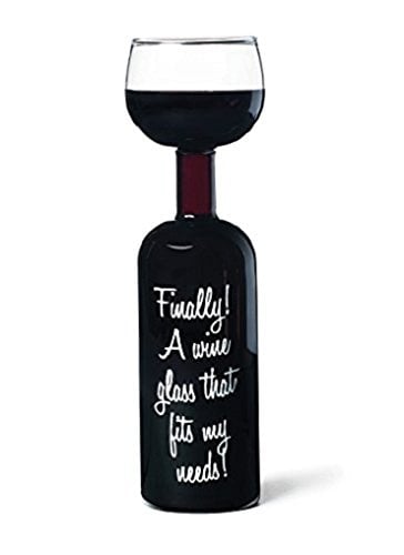 BigMouth Inc Ultimate Wine Bottle Glass