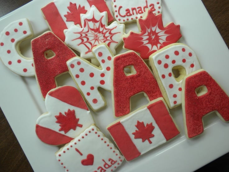 Oh, Canada! Cookies