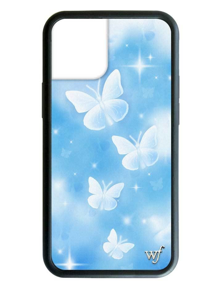 野花蝴蝶天空iPhone 12例