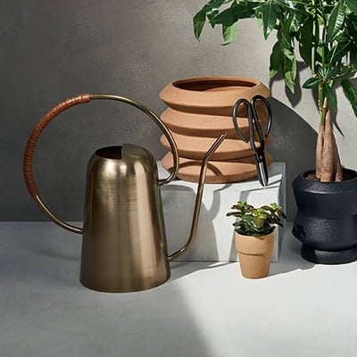 Hilton Carter for Target Iron Watering Can Gold
