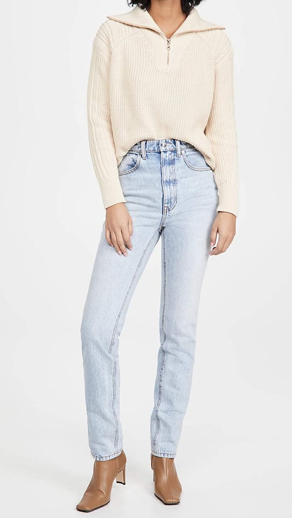 A Cozy Sweater: 525 Half Zip Pullover