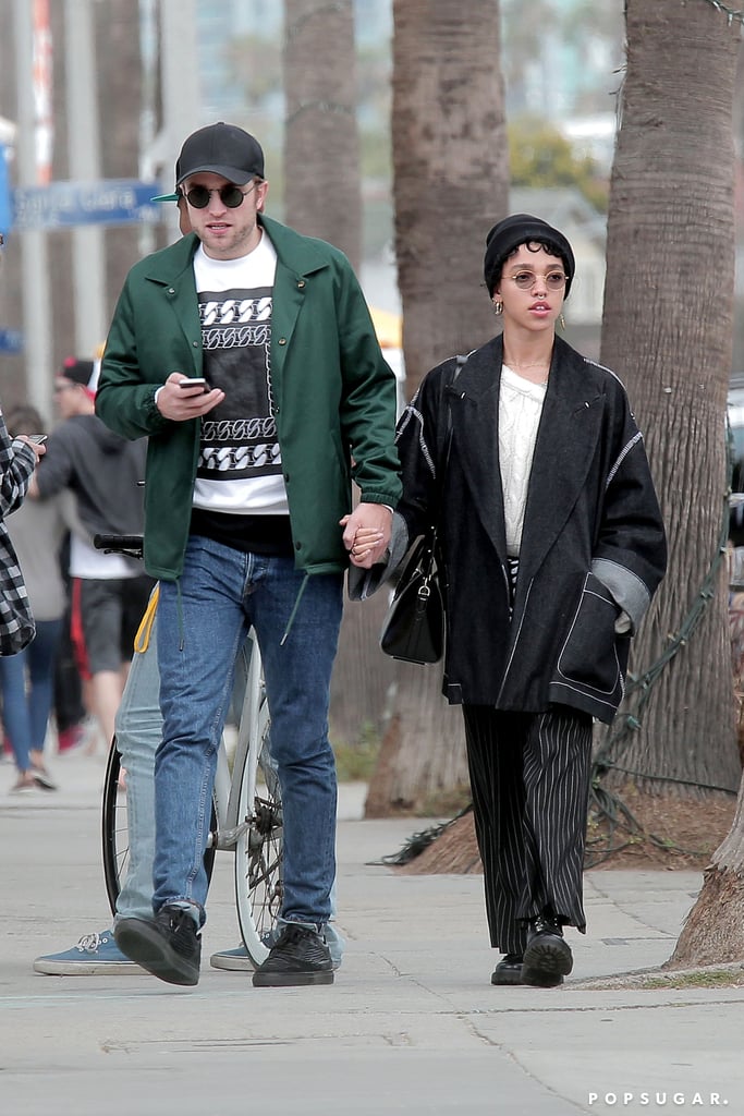 FKA Twigs Wearing Engagement Ring With Robert Pattinson