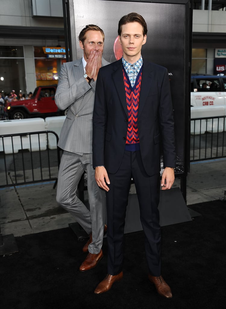 Alexander Skarsgard and Bill Skarsgard at It Premiere LA