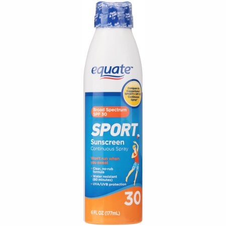 Equate Sport Continuous Spray SPF 30