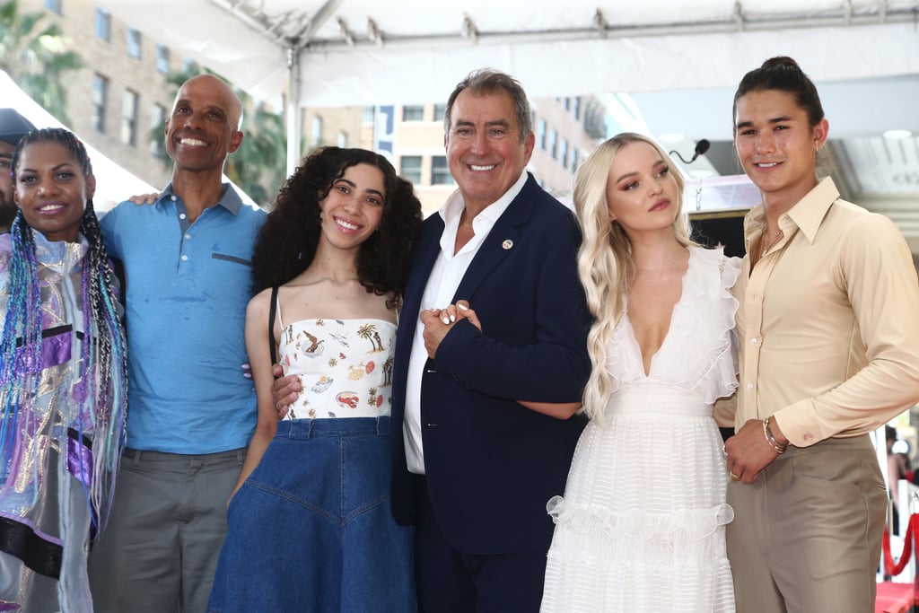 Cameron Boyce's Family at Kenny Ortega Walk of Fame Ceremony