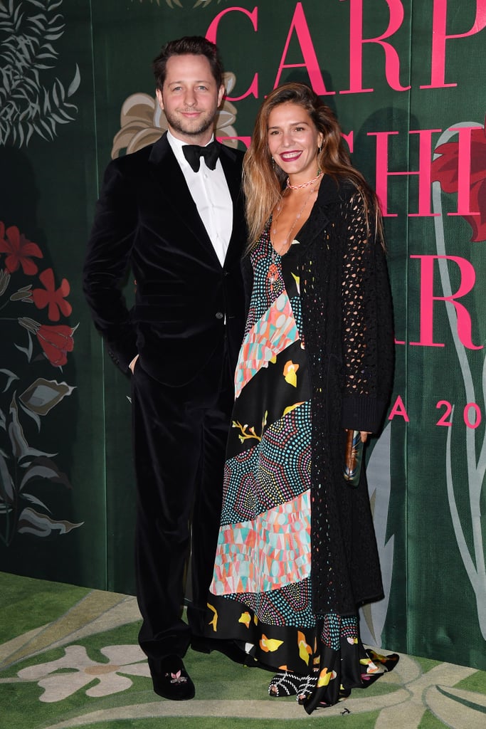 Derek Blasberg and Margherita Missoni at The Green Carpet Fashion Awards 2019