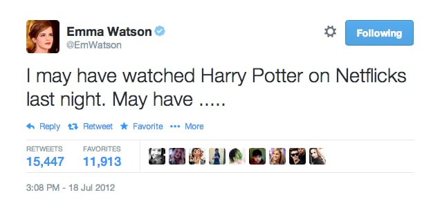 Mostly because we just knew she was totally one of us. Mostly because we just knew she was totally one of us.