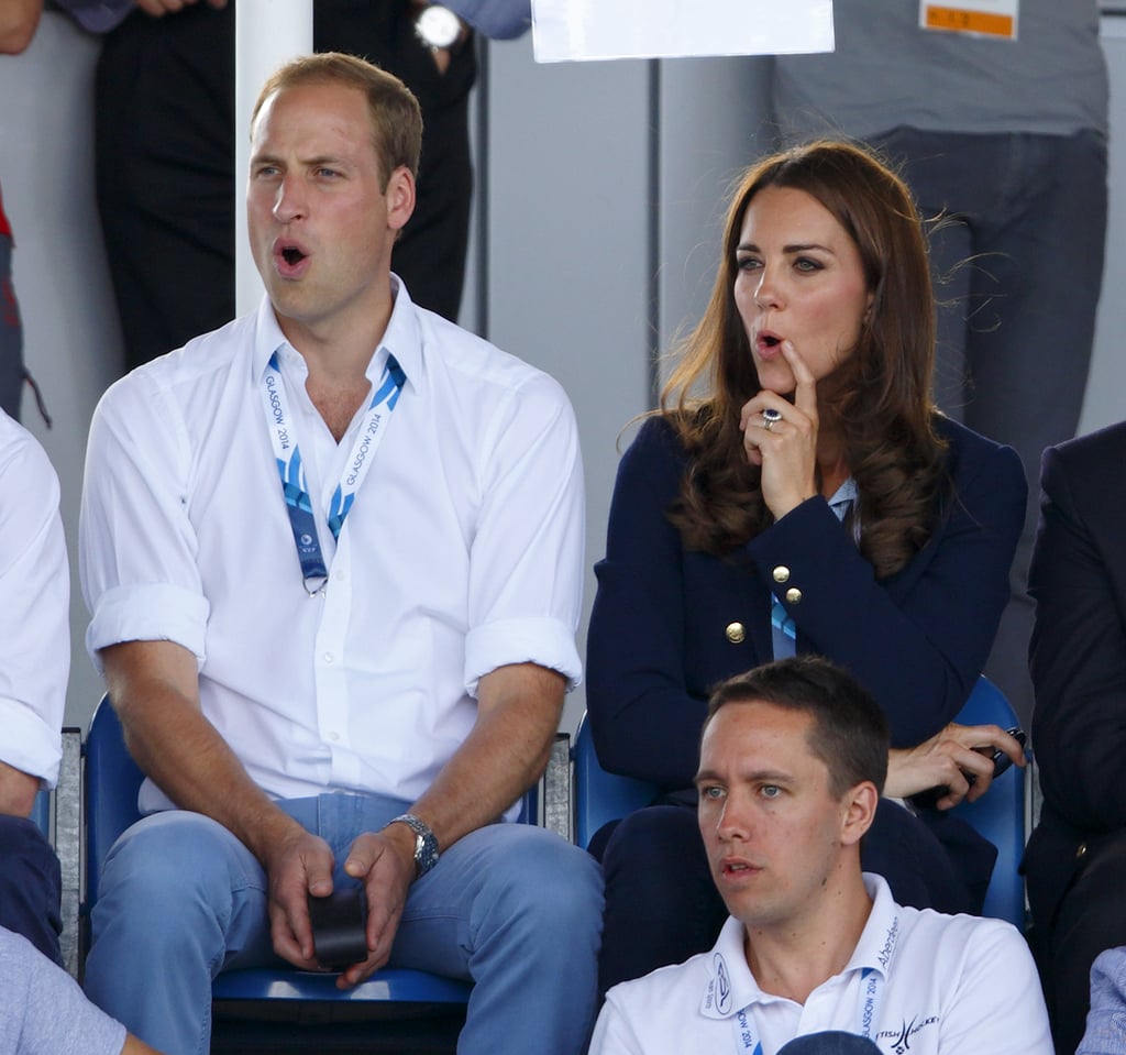 Prince William and Kate Middleton had royally hilarious reactions to a hockey match in Scotland back in July 2014.