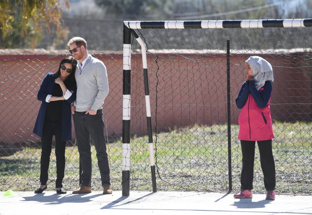 Prince Harry Meghan Markle Visit School on Morocco Tour 2019