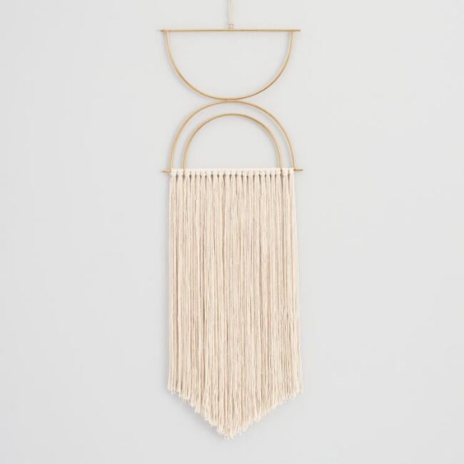 Half Moon Fringe Wall Hanging