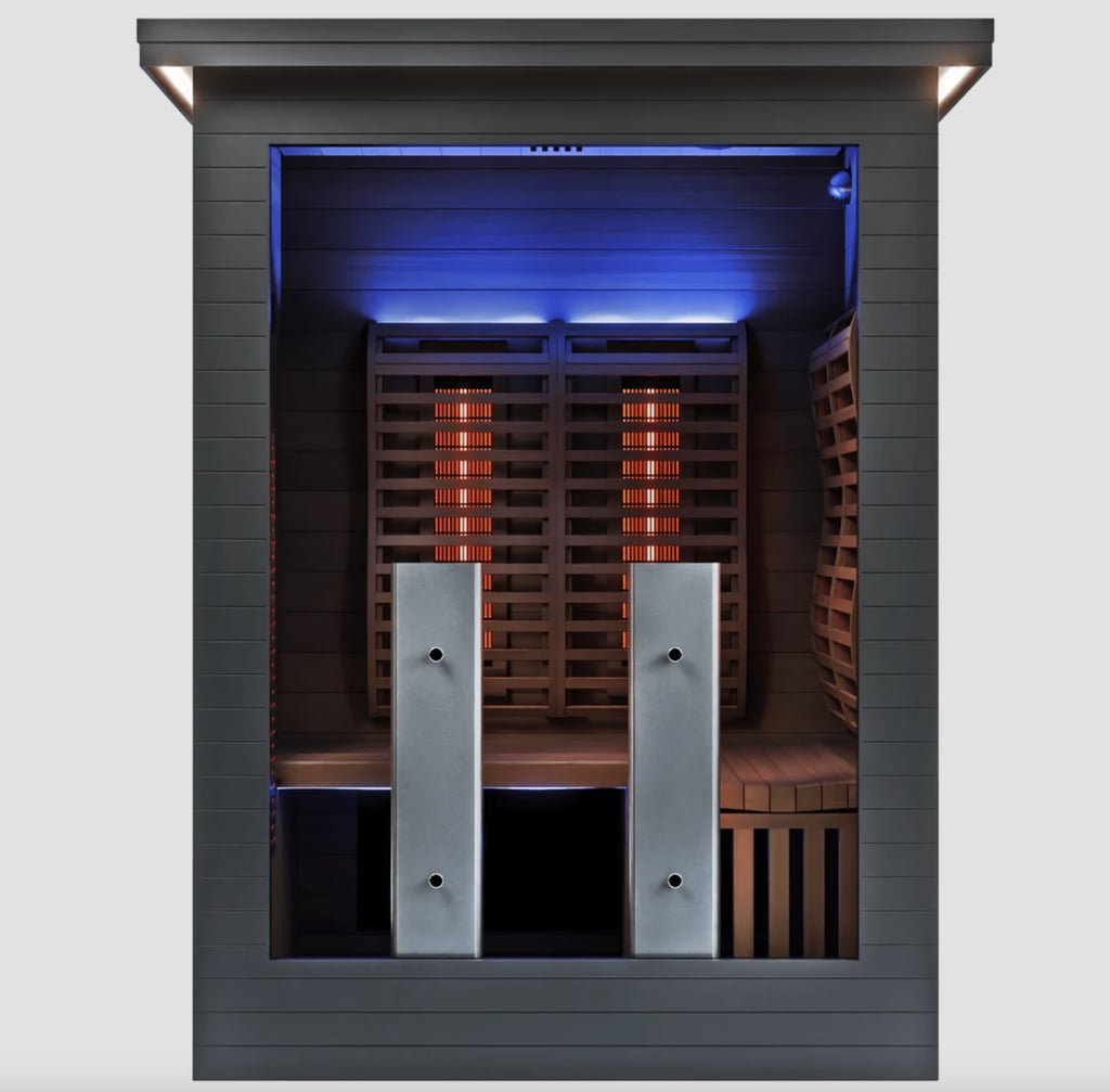 Sun Home Luminar Outdoor 2-Person Full Spectrum Infrared Sauna