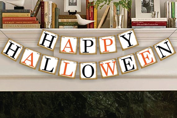 Happy Halloween banner