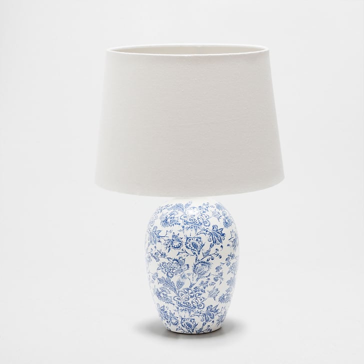 Printed Ceramic Lamp (90) Zara Home Fall Decor 2016 POPSUGAR Home