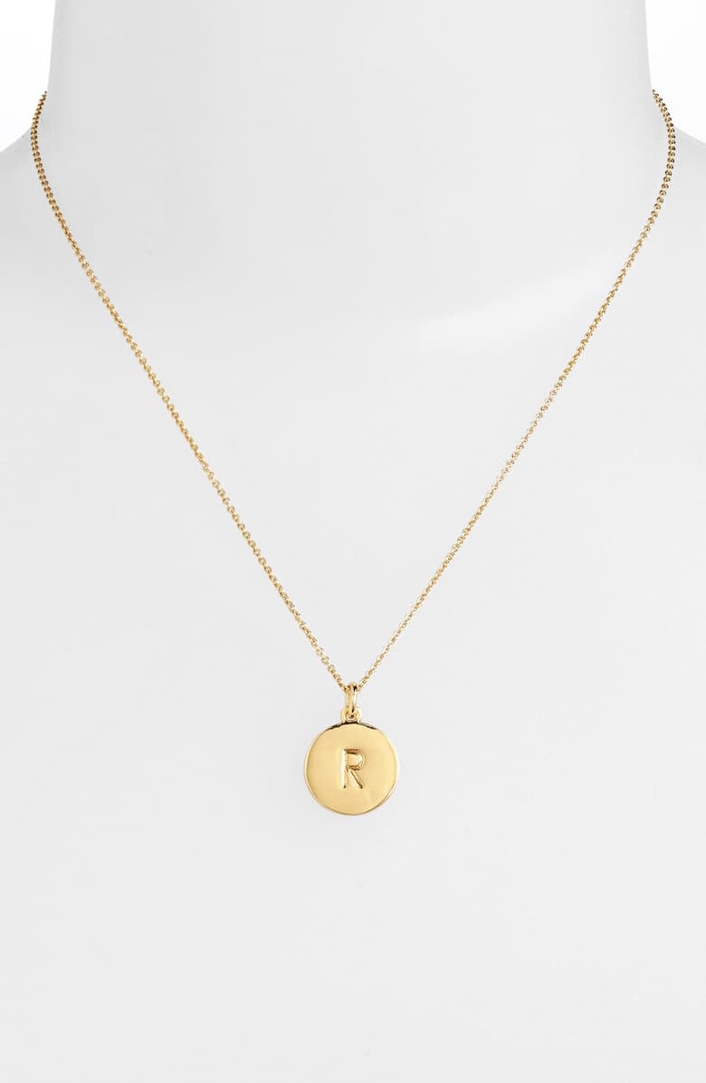 kate spade initial necklace sale