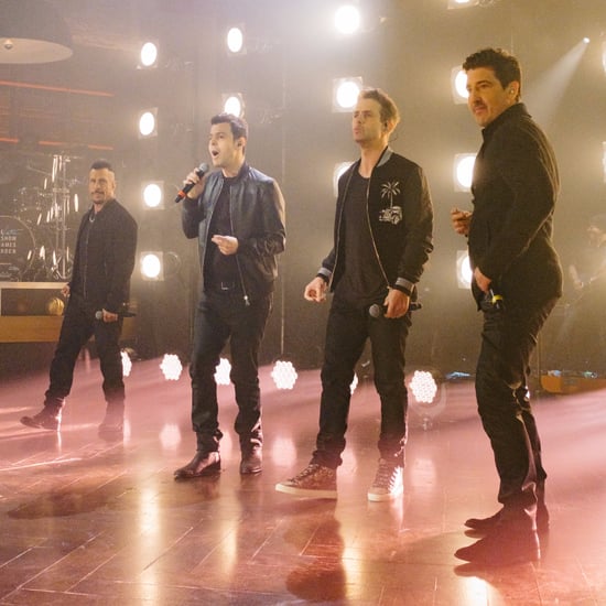 New Kids on the Block Sing "One More Night" Late Late Show